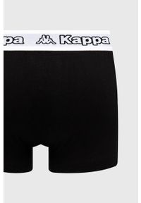 Kappa bokserki (3-pack) męskie kolor czarny. Kolor: czarny