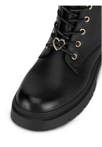 DeeZee Trzewiki HY90107-2A Czarny. Kolor: czarny. Materiał: materiał #3