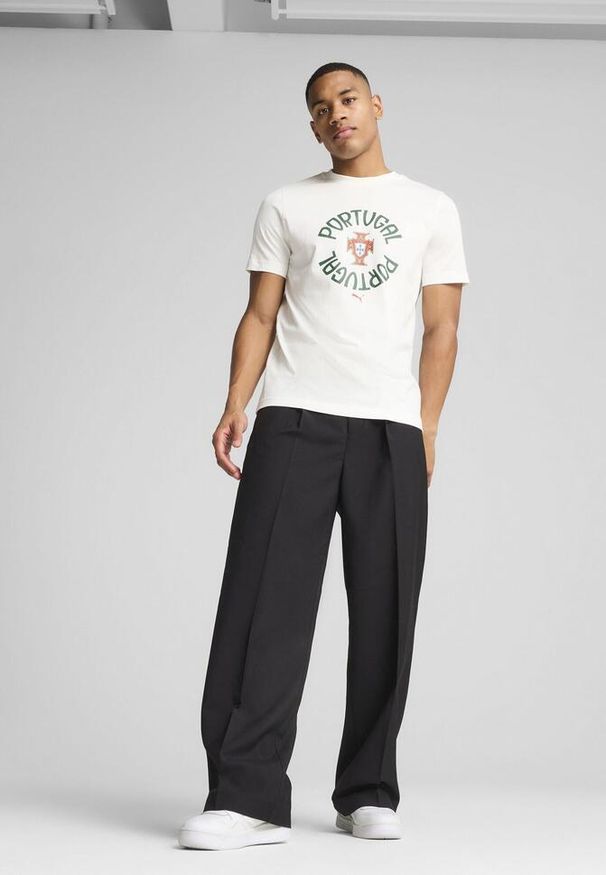 Puma - Męska koszulka Portugalia ftblNRGY PUMA White. Kolor: biały