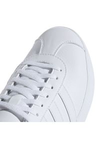 Adidas - Buty adidas Vl Court 2.0 W B42314 białe. Okazja: na co dzień. Zapięcie: sznurówki. Kolor: biały. Materiał: materiał, syntetyk, skóra, guma. Szerokość cholewki: normalna #4