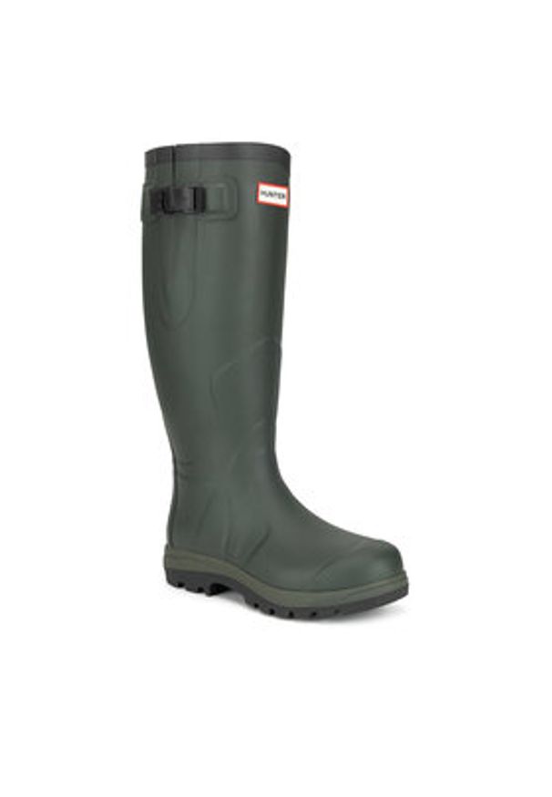 Hunter Kalosze UFT4019RSI Zielony. Kolor: zielony. Materiał: kauczuk