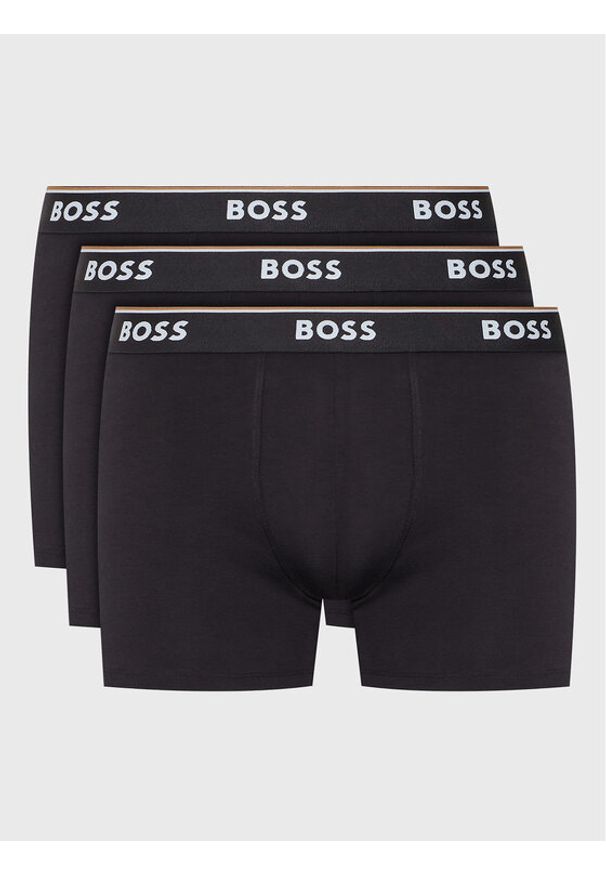 BOSS Komplet bokserek Power 50475282 Czarny. Kolor: czarny. Materiał: bawełna