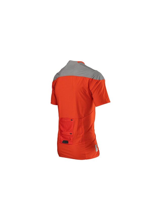 LEATT - Koszulka rowerowa męska Leatt Jersey MTB AllMtn 3.0. Kolor: czerwony. Materiał: jersey. Sport: kolarstwo