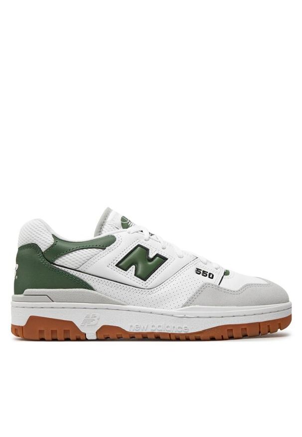 New Balance Sneakersy BB550ESB Biały. Kolor: biały. Materiał: materiał