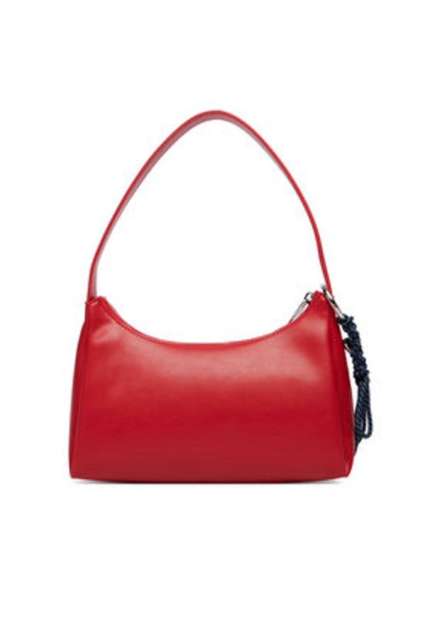 Tommy Jeans Torebka Tjw City Charm Shoulder Bag AW0AW18458 Czerwony. Kolor: czerwony. Materiał: skórzane