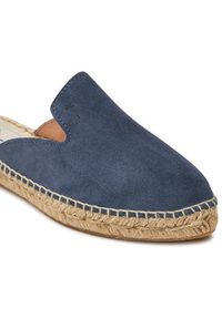 Manebi Espadryle Hamptons Mules M 1.5 M0 Niebieski. Kolor: niebieski. Materiał: skóra, zamsz