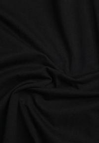 Renee - Czarny T-shirt Basic Oversize z Bawełny Elusis. Okazja: na co dzień. Kolor: czarny. Materiał: bawełna. Styl: casual, elegancki #6