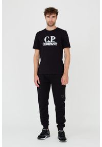 C.P. Company - C.P. COMPANY Czarny t-shirt Short Sleeve. Kolor: czarny. Długość rękawa: krótki rękaw. Długość: krótkie #5