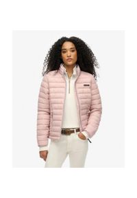 Damska kurtka puchowa Superdry Fuji Lite Padded. Kolor: różowy. Materiał: puch #1