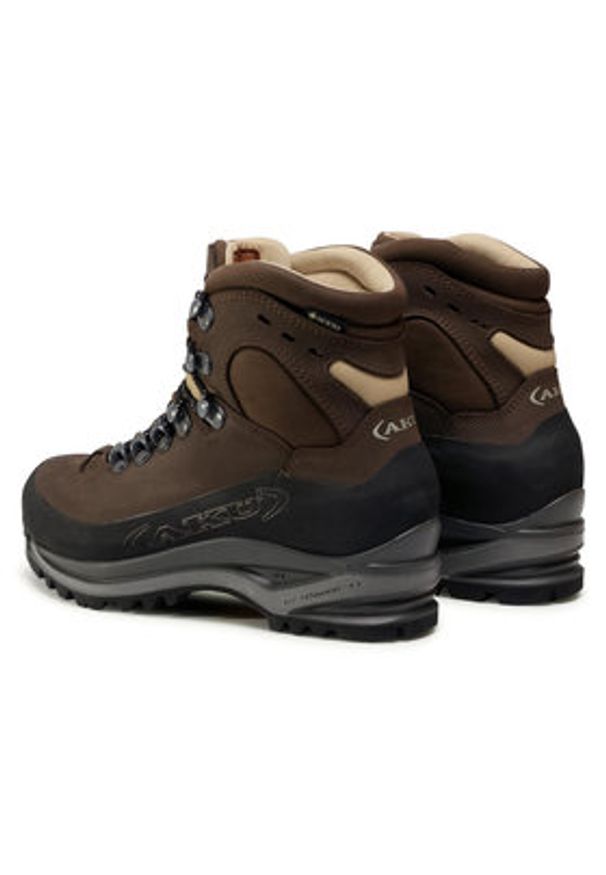 Aku Trekkingi Superalp Nbk Gtx GORE-TEX 592 Brązowy. Kolor: brązowy. Materiał: skóra, nubuk. Technologia: Gore-Tex. Sport: turystyka piesza