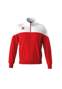 ERREA - Dziecięca bluza dresowa Errea Buddy. Kolor: czerwony, wielokolorowy, biały. Materiał: dresówka #1