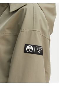 Guess Kurtka przejściowa W6GL03 W1406 Khaki Regular Fit. Kolor: brązowy. Materiał: syntetyk #3