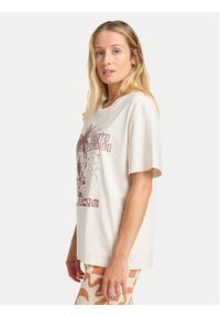 Billabong T-Shirt Oriana EBJZT00474 Beżowy Regular Fit. Kolor: beżowy. Materiał: bawełna #3