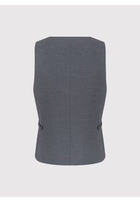 Pako Lorente - PAKO LORENTE – Szara dwurzędowa kamizelka męska. Kolor: szary. Materiał: poliester, elastan, wiskoza. Styl: elegancki, młodzieżowy #2