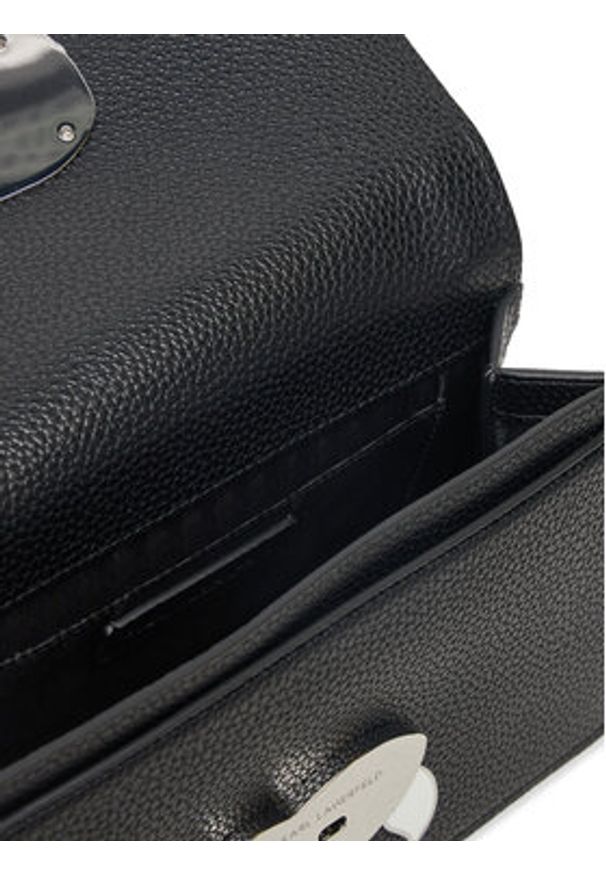 Karl Lagerfeld - KARL LAGERFELD Torebka A1W30498 Czarny. Kolor: czarny. Materiał: skórzane