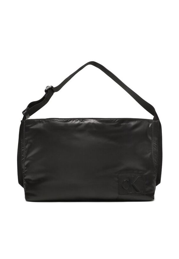 Calvin Klein Jeans Torebka Modern Ew Shoulder Bag33 Solid K60K610837 Czarny. Kolor: czarny