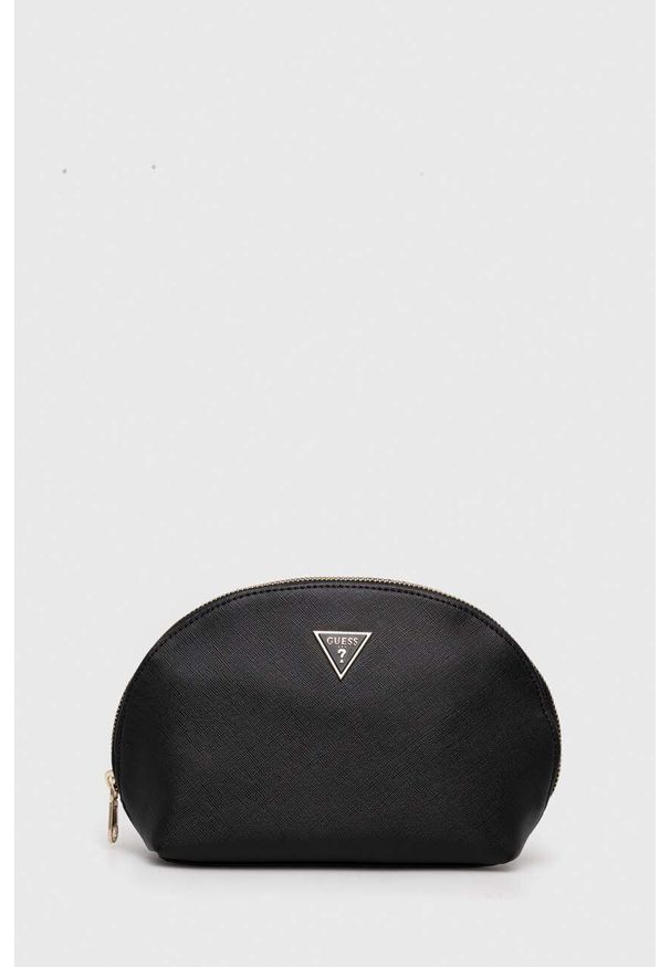 Guess kosmetyczka kolor czarny. Kolor: czarny