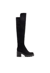 DeeZee Kozaki MORGANE WS5596-30 Czarny. Kolor: czarny. Materiał: materiał