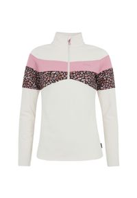 Bluza z półgolfem na zamek damska Protest PRTABANO. Kolor: biały. Materiał: polar. Sezon: zima. Sport: narciarstwo #1