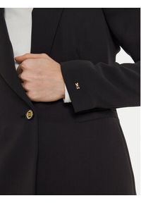 TOMMY HILFIGER - Tommy Hilfiger Marynarka WW0WW44096 Czarny Slim Fit. Kolor: czarny. Materiał: syntetyk #2
