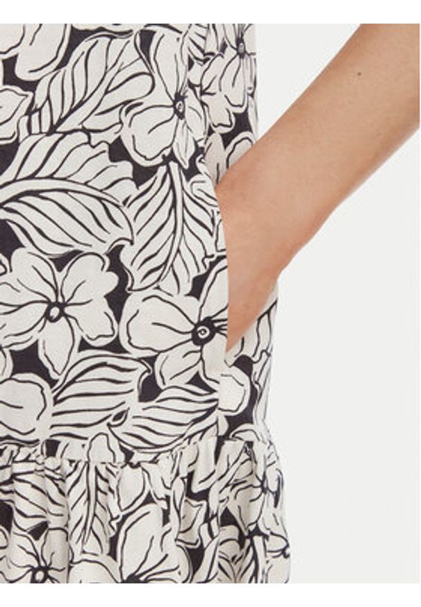 Weekend Max Mara Sukienka codzienna Fuoco 2615621072 Beżowy Regular Fit. Okazja: na co dzień. Kolor: beżowy. Materiał: bawełna. Typ sukienki: proste. Styl: casual