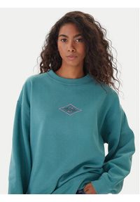 Quiksilver Bluza EQWFT03188 Zielony Oversize. Kolor: zielony. Materiał: bawełna #8