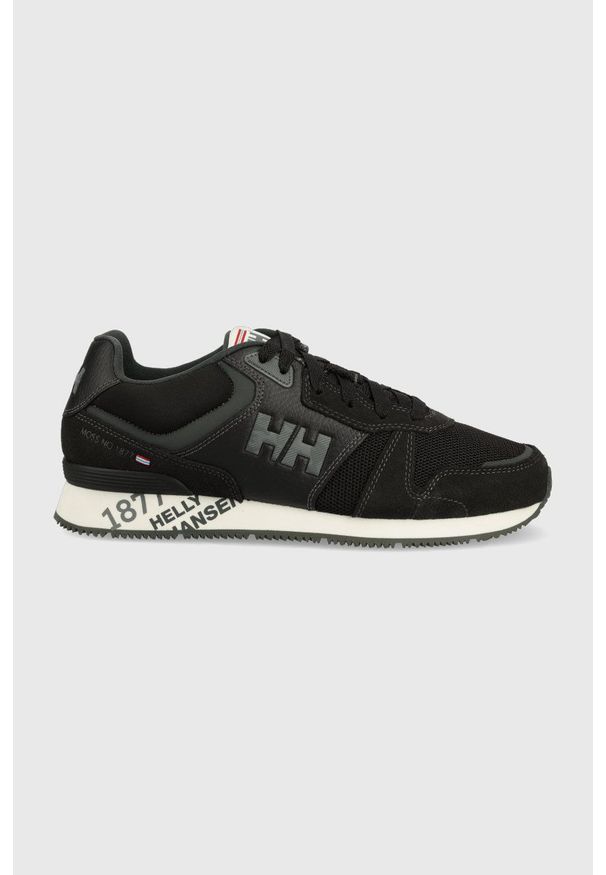 Helly Hansen buty Anakin kolor czarny. Nosek buta: okrągły. Zapięcie: sznurówki. Kolor: czarny. Materiał: guma