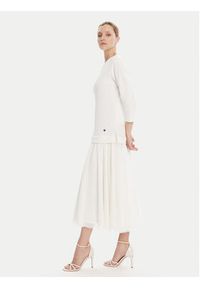 JOOP! Sukienka codzienna 58 253JE58Taren 30047770 Écru Regular Fit. Okazja: na co dzień. Materiał: bawełna. Typ sukienki: proste. Styl: casual #10