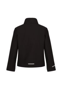 Regatta - Kurtka Softshellowa Dziecięca 2 Warstwy. Kolor: czarny #2