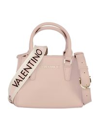 Valentino by Mario Valentino - VALENTINO Mała beżowa torebka Zero Shopping. Kolor: beżowy. Wzór: paski