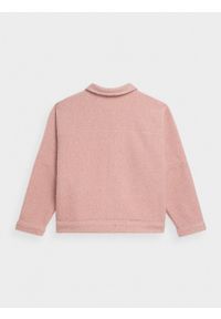 outhorn - Kurtka koszulowa damska - różowa. Kolekcja: plus size. Kolor: różowy. Materiał: tkanina, poliester, materiał #4