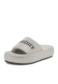 Juicy Couture Klapki CEO-WSS21515-04 Szary. Kolor: szary. Materiał: materiał #2