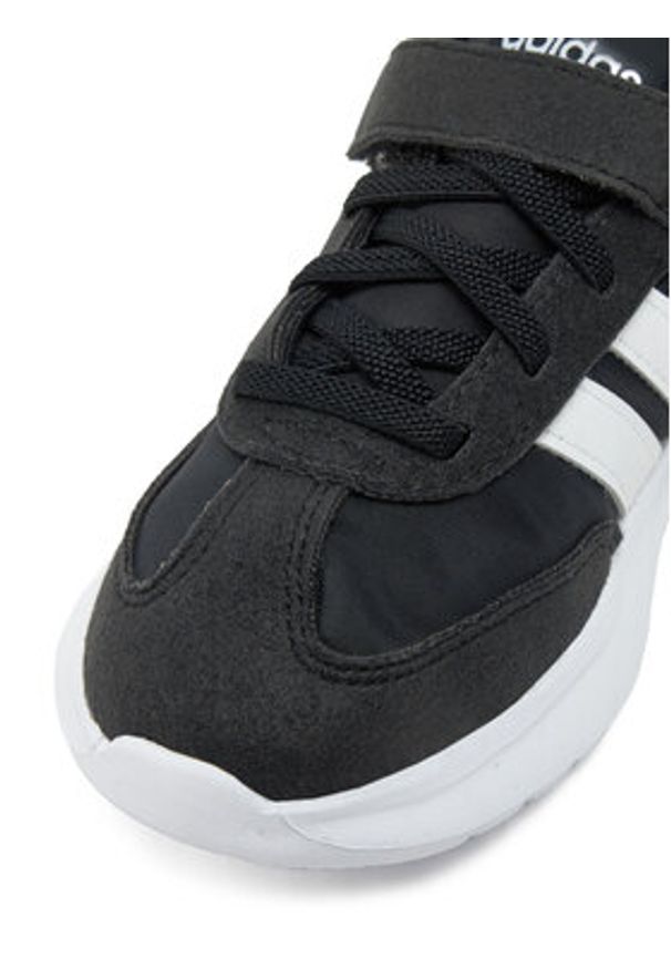 Adidas - adidas Sneakersy Run 70s 2.0 Shoes Kids JI4688 Czarny. Kolor: czarny. Materiał: materiał. Sport: bieganie