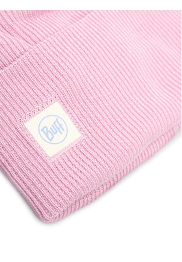 Buff Czapka Crossknit Beanie Camelia 132891.519.10 Różowy. Kolor: różowy. Materiał: materiał