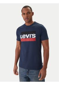 Levi's® T-Shirt Sportswear Graphic Tee 39636-0003 Granatowy Regular Fit. Kolor: niebieski. Materiał: bawełna #1