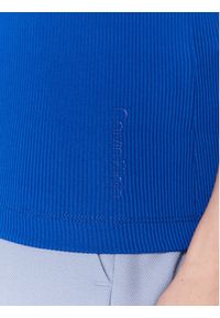 Calvin Klein Top Q-Nova Asymetric K20K205571 Niebieski Slim Fit. Kolor: niebieski. Materiał: syntetyk #5