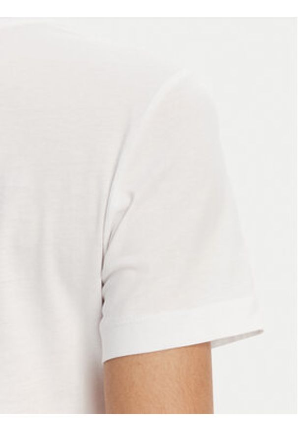 Just Cavalli Sukienka codzienna 78PAOE15 Biały Regular Fit. Okazja: na co dzień. Kolor: biały. Materiał: bawełna. Typ sukienki: proste. Styl: casual