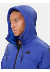 Adidas - adidas Kurtka puchowa Essentials Climawarm 3-Stripes JW9099 Niebieski Regular Fit. Kolor: niebieski. Materiał: syntetyk #4