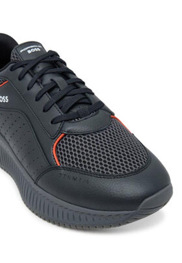 BOSS Sneakersy TTNM EVO 50548706 Czarny. Kolor: czarny. Materiał: skóra