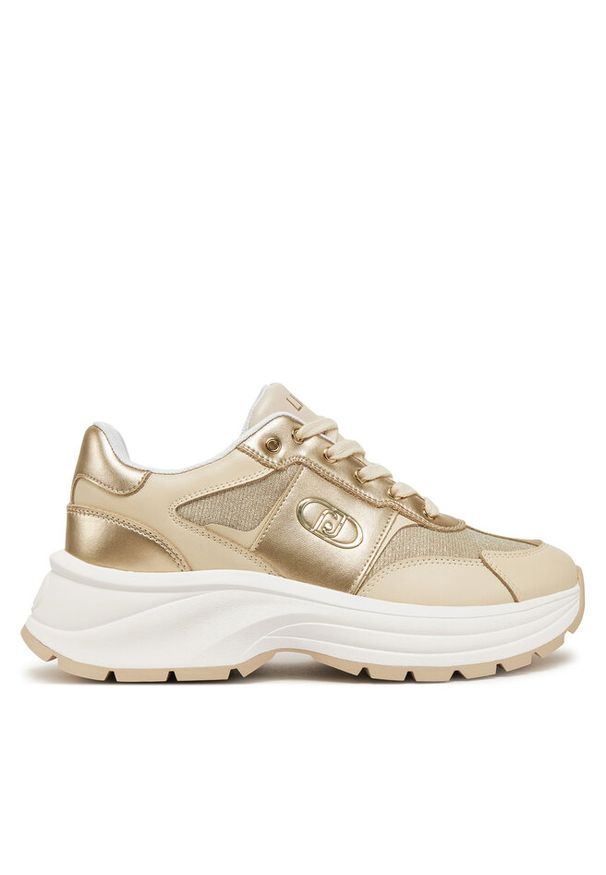 Sneakersy Liu Jo. Kolor: beżowy