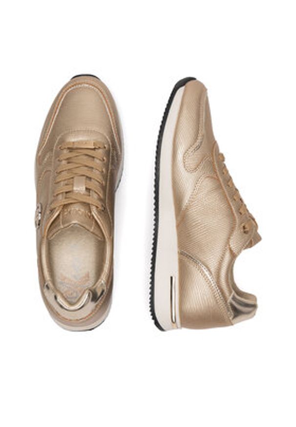 MEXX Sneakersy MI001008043W Złoty. Kolor: złoty. Materiał: skóra