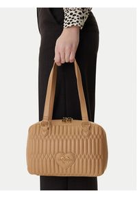Love Moschino - LOVE MOSCHINO Torebka JC4034PP1OLJ0104 Beżowy. Kolor: beżowy. Materiał: skórzane #7