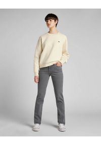 Lee - DAMSKIE SPODNIE LEE MARION STRAIGHT GREY LUSH L301EFKE 112320293 #5