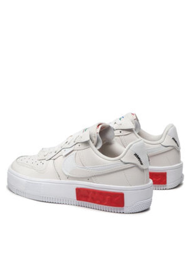 Nike Sneakersy Air Force 1 Fontanka DH1290 001 Beżowy. Kolor: beżowy. Materiał: skóra. Model: Nike Air Force