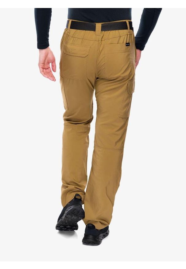columbia - Spodnie turystyczne męskie Columbia Silver Ridge Utility Pant. Kolor: brązowy