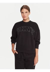 DKNY Sport Bluza DP5T1462 Czarny Regular Fit. Kolor: czarny. Materiał: syntetyk. Styl: sportowy