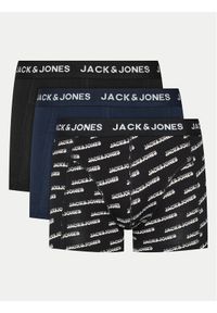 Jack & Jones - Jack&Jones Komplet 3 par bokserek Brian 12270763 Kolorowy. Materiał: bawełna. Wzór: kolorowy #1
