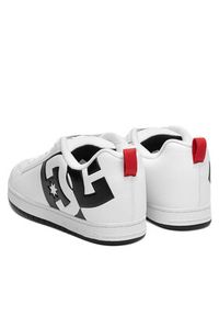 DC Shoes Sneakersy COURT GRAFFIK SQ ADYS100442-WLK Biały. Kolor: biały. Materiał: skóra #6