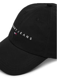 TOMMY HILFIGER - Tommy Hilfiger Czapka z daszkiem Linear AM0AM14198 Czarny. Kolor: czarny. Materiał: bawełna #3