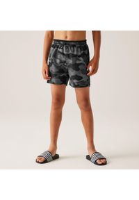 Regatta - Skander III dziecięce szorty kąpielowe. Kolor: niebieski. Materiał: poliester, mikrofibra #1